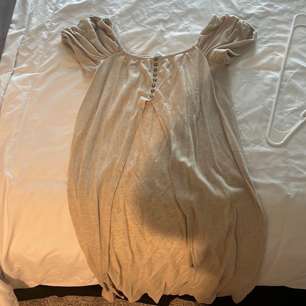 Long off the shoulder open front top